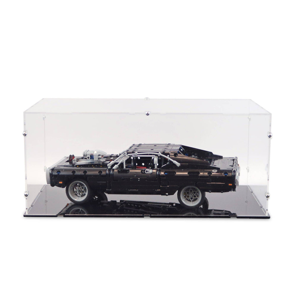 Dom's Dodge Charger Display Case for LEGO 42111