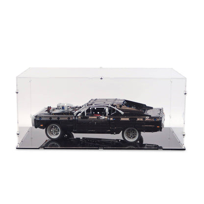 Dom's Dodge Charger Display Case for LEGO 42111