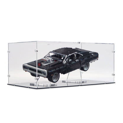 Dom's Dodge Charger Display Case for LEGO 42111