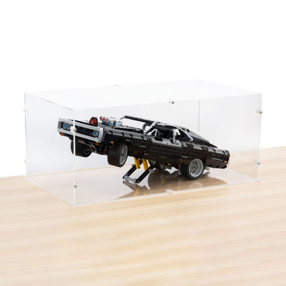 Dom's Dodge Charger Display Case for LEGO 42111