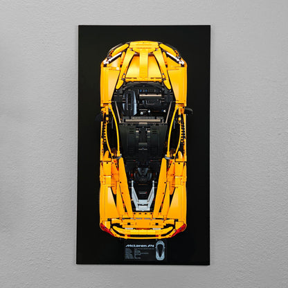 McLaren P1 Wall Mount Display for LEGO 42172