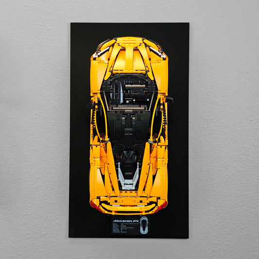 McLaren P1 Wall Mount Display for LEGO 42172