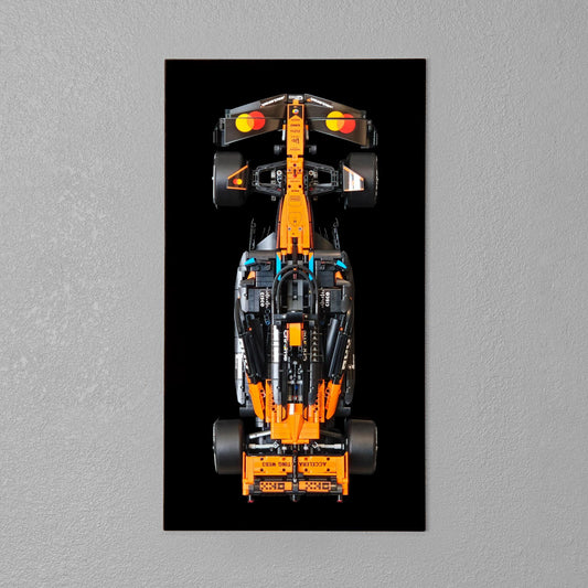 McLaren MCL39 F1 Car Wall Mount Display for LEGO 42228