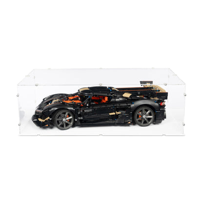 Koenigsegg Sadair's Spear Megacar Display Case for LEGO 42232