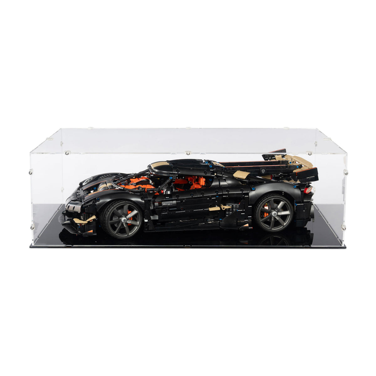 Koenigsegg Sadair's Spear Megacar Display Case for LEGO 42232
