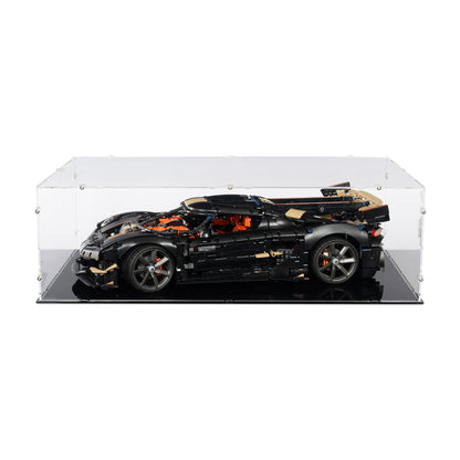 Koenigsegg Sadair's Spear Megacar Display Case for LEGO 42232