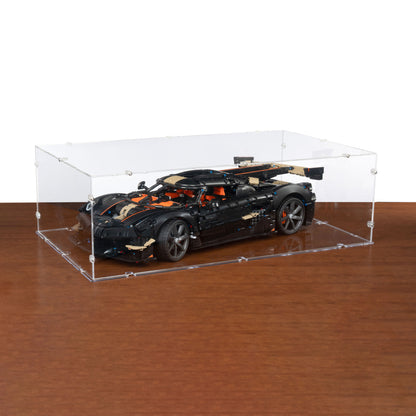 Koenigsegg Sadair's Spear Megacar Display Case for LEGO 42232