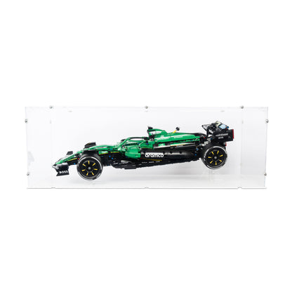 Aston Martin Aramco AMR25 F1 Car XL Display Case & Stand for LEGO 42240