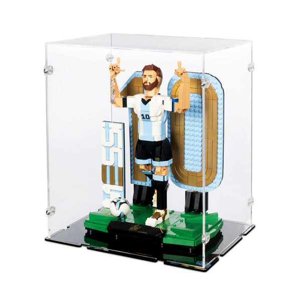 Lionel Messi Football Legend Display Case for LEGO 43015 – iDisplayit.co.uk