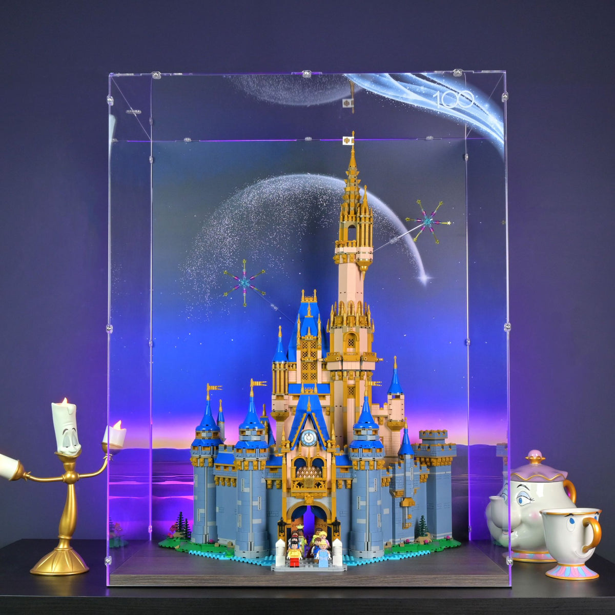 Disney Castle Display Case for LEGO 43222