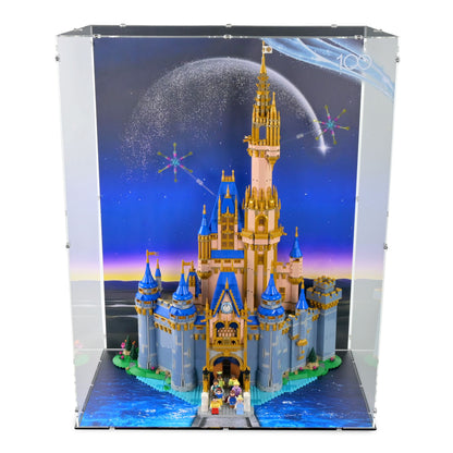 Disney Castle Display Case for LEGO 43222
