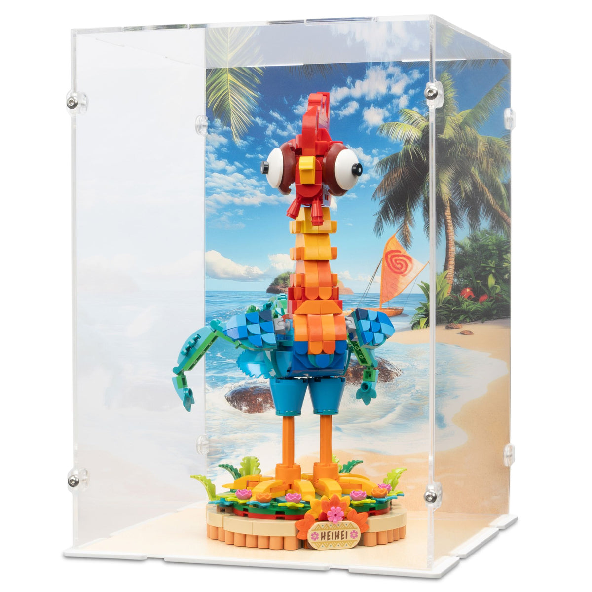 Disney Heihei Display Case for LEGO 43272