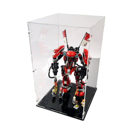 Ninjago Fire Mech Display Case for LEGO 70615