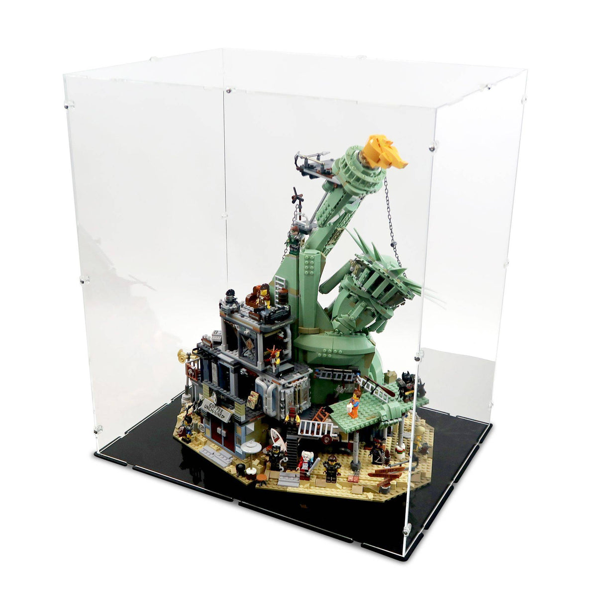 Welcome to Apocalypseburg! Display Case for LEGO 70840