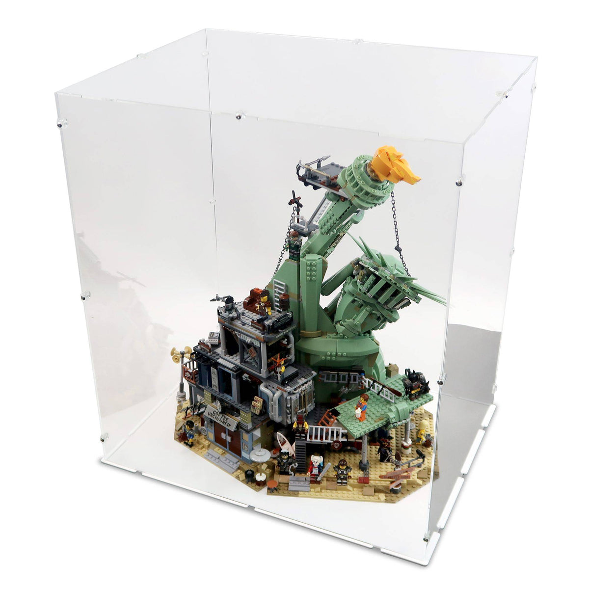 Welcome to Apocalypseburg! Display Case for LEGO 70840