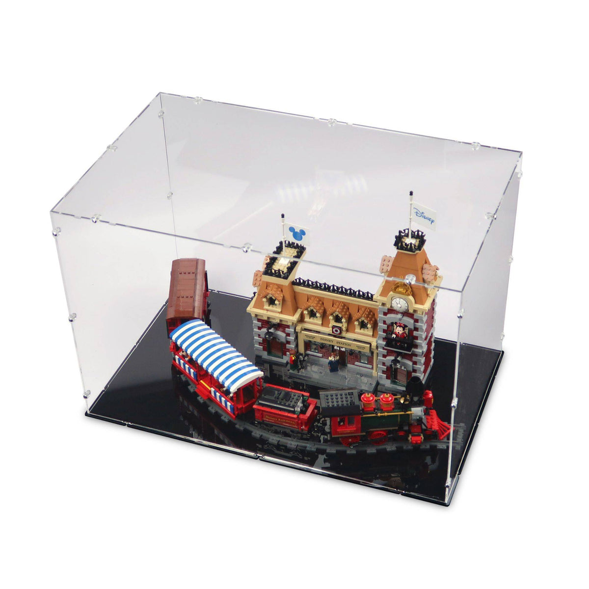 Disney Train and Station Display Case for LEGO 71044
