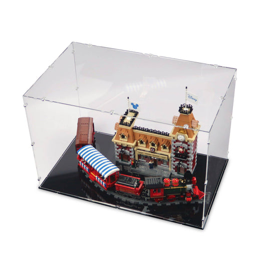 Disney Train and Station Display Case for LEGO 71044