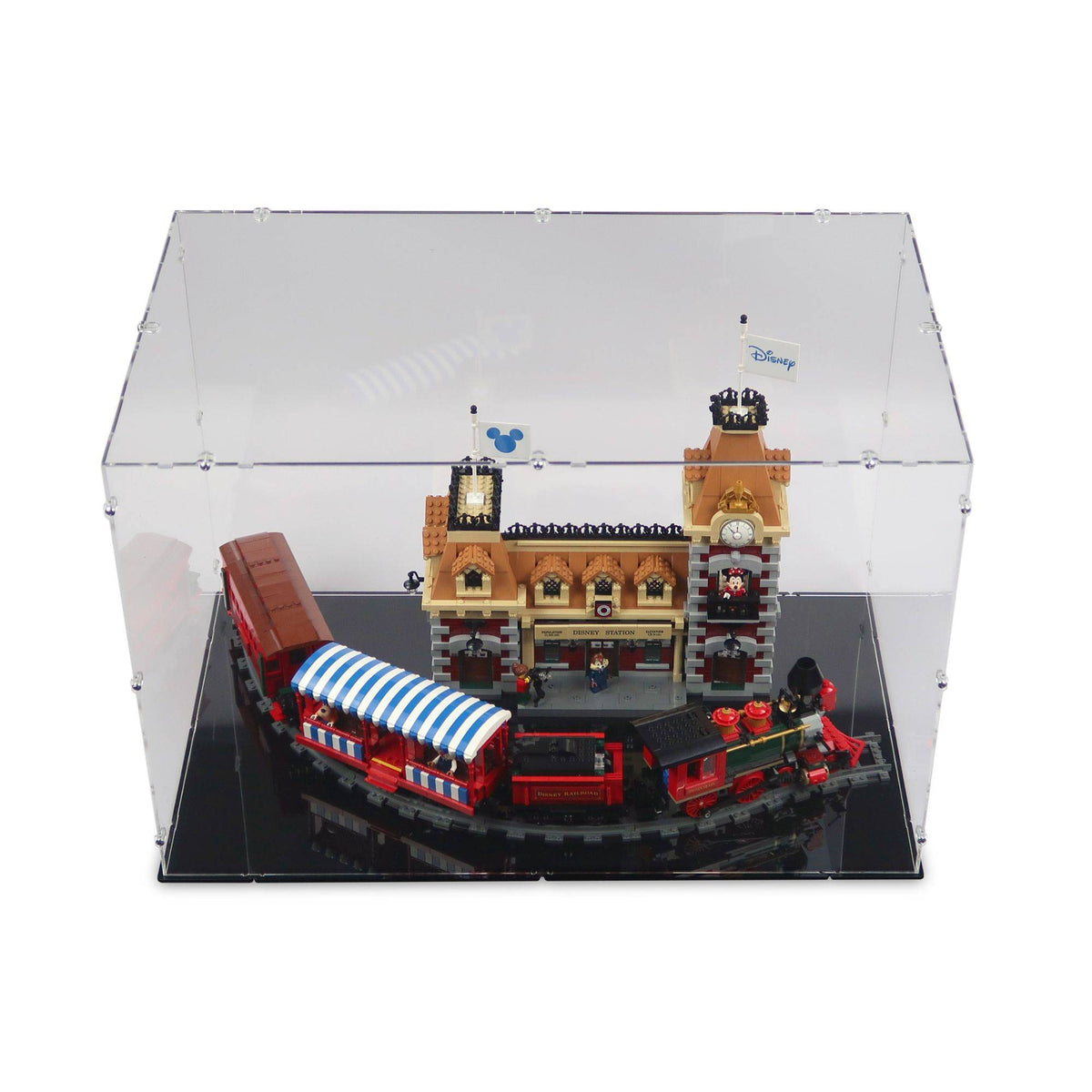 Disney Train and Station Display Case for LEGO 71044