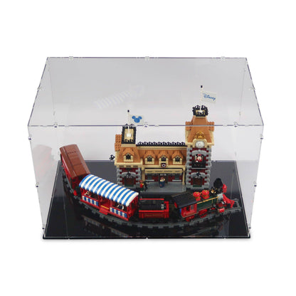 Disney Train and Station Display Case for LEGO 71044