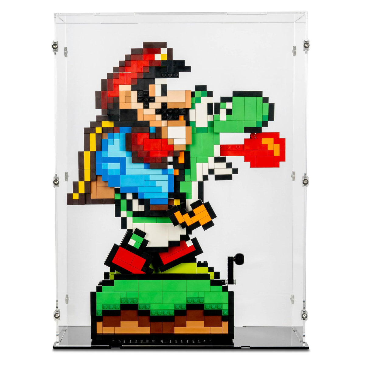 Super Mario World: Mario & Yoshi Display Case for LEGO 71438