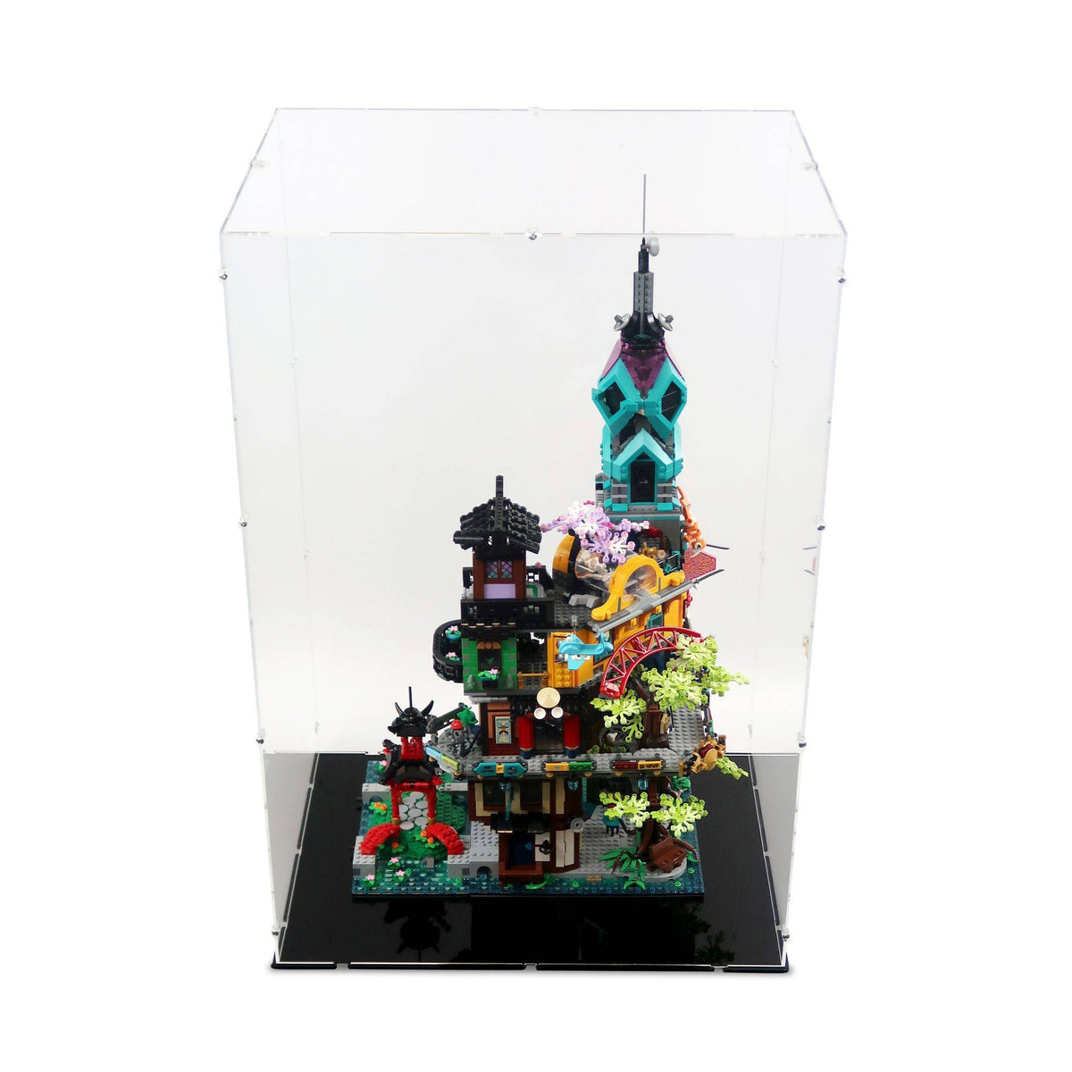 Ninjago City Gardens Display Case for LEGO 71741