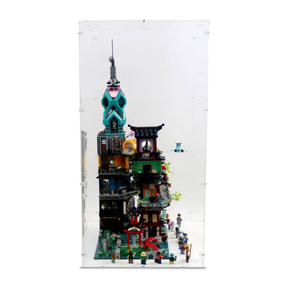 Ninjago City Gardens Display Case for LEGO 71741