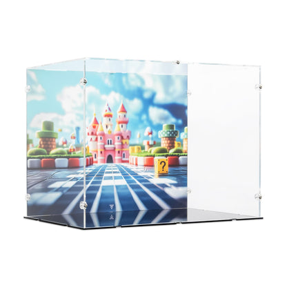 Mario Kart – Mario & Standard Kart Display Case for LEGO 72037