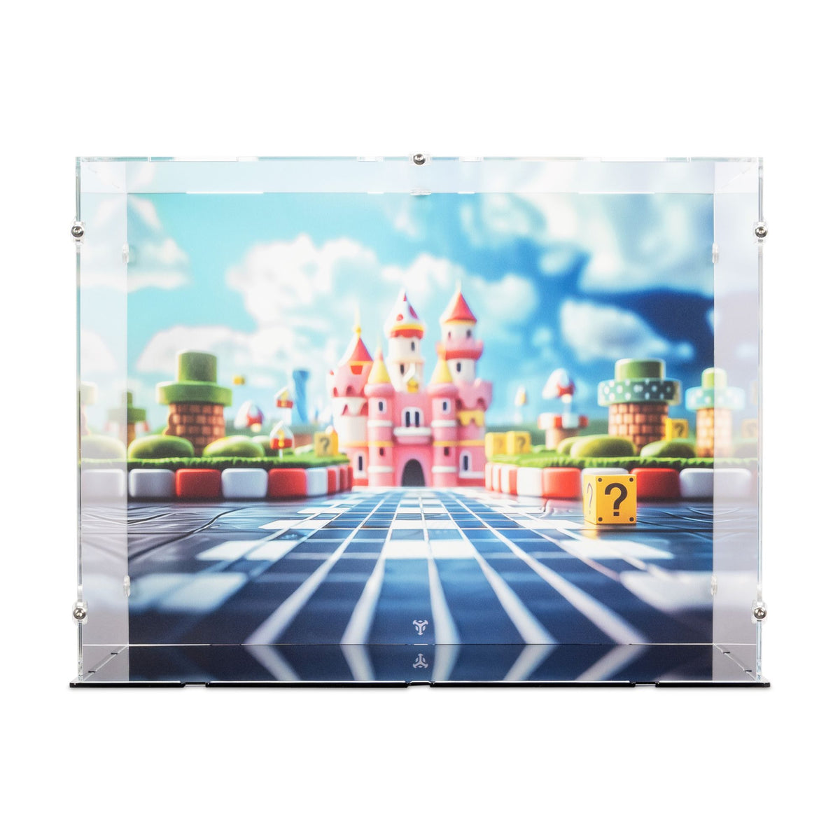 Mario Kart – Mario & Standard Kart Display Case for LEGO 72037
