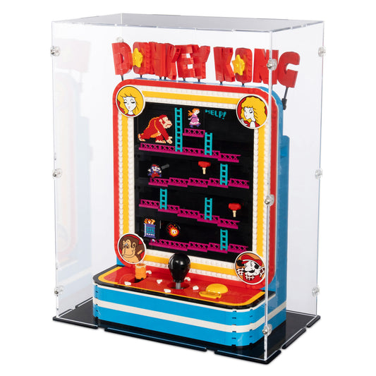 Donkey Kong Arcade Display Case for LEGO 72051