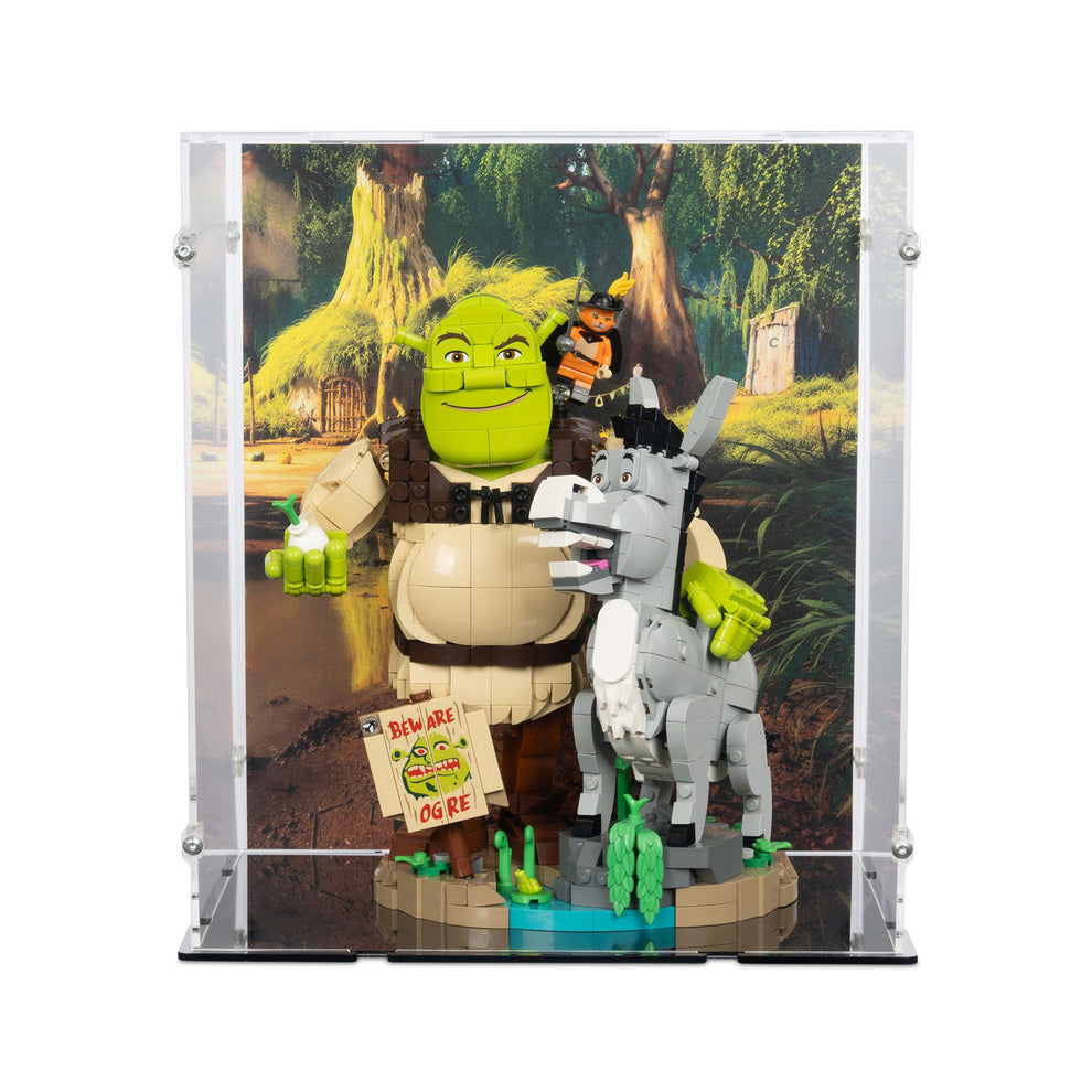 Shrek, Donkey & Puss in Boots Display Case for LEGO 72423 – iDisplayit ...