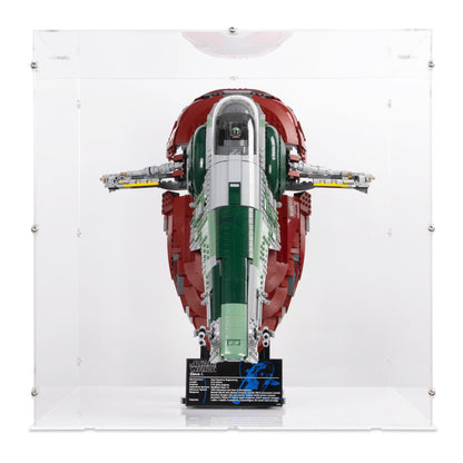 UCS Slave 1 (On Stand) Display Case for LEGO 75060