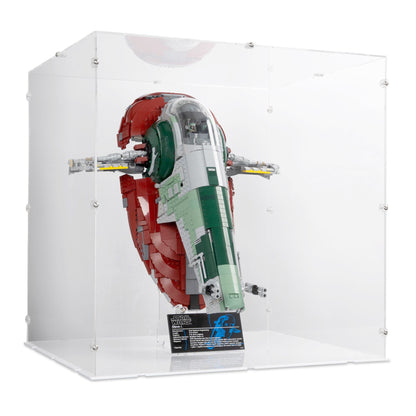 UCS Slave 1 (On Stand) Display Case for LEGO 75060