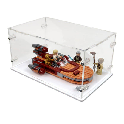 Luke's Landspeeder Display Case for LEGO 75173