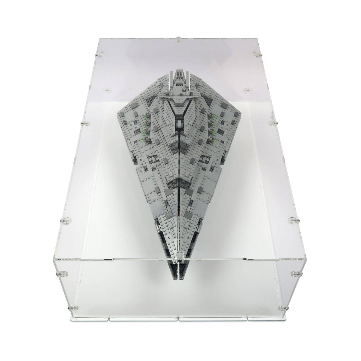 Star Wars First Order Star Destroyer Display Case for LEGO 75190