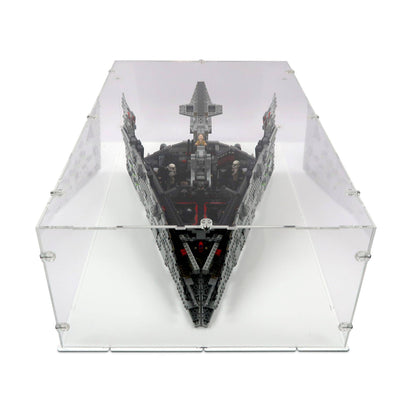 Star Wars First Order Star Destroyer Display Case for LEGO 75190