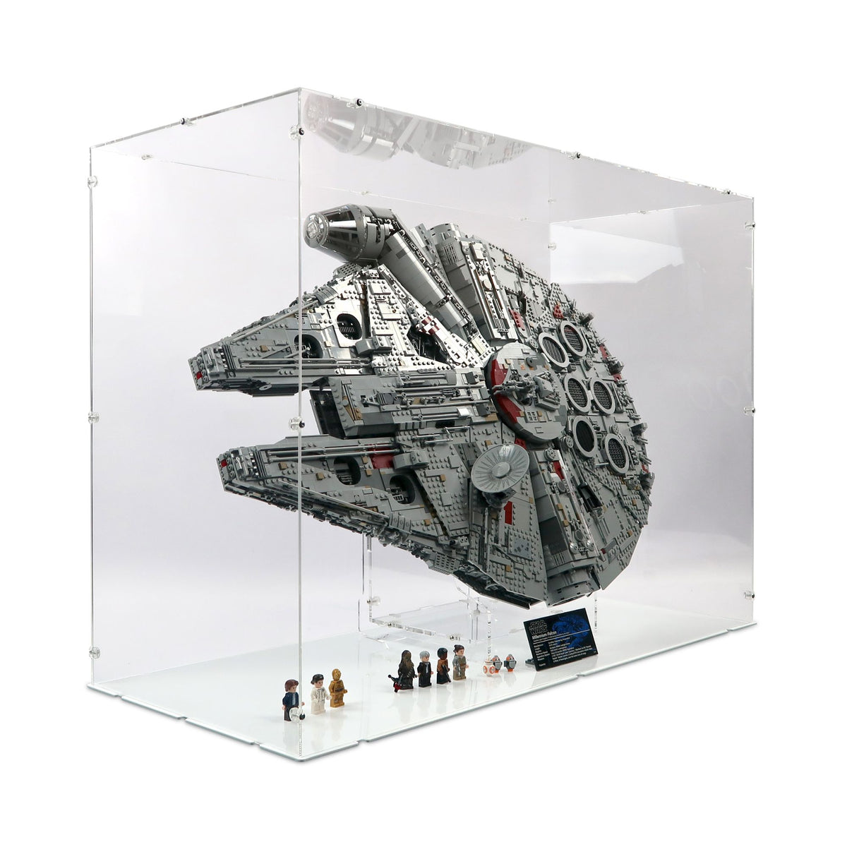 UCS Millennium Falcon (Vertical) Display Case for LEGO 75192/10179