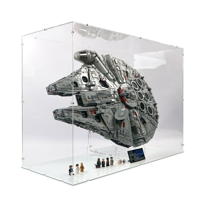 UCS Millennium Falcon (Vertical) Display Case for LEGO 75192/10179
