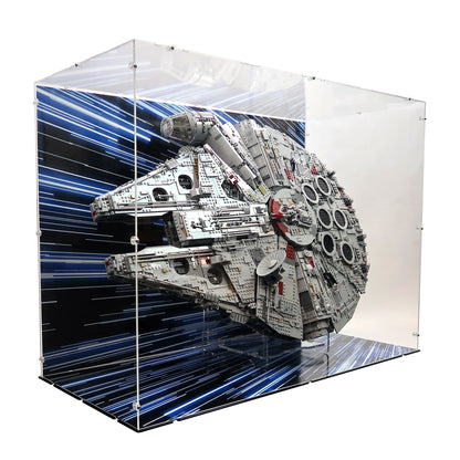 UCS Millennium Falcon (Vertical) Display Case for LEGO 75192/10179