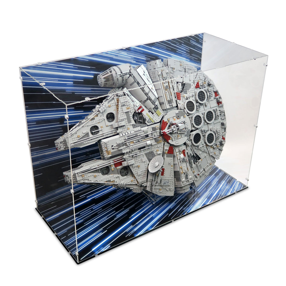 UCS Millennium Falcon (Vertical) Display Case for LEGO 75192/10179