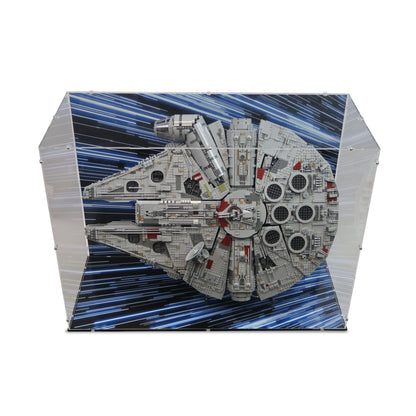 UCS Millennium Falcon (Vertical) Display Case for LEGO 75192/10179