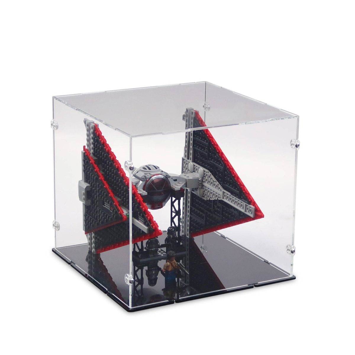 Sith TIE Fighter Display Case for LEGO 75272