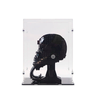 TIE Fighter Pilot Helmet Display Case for LEGO 75274