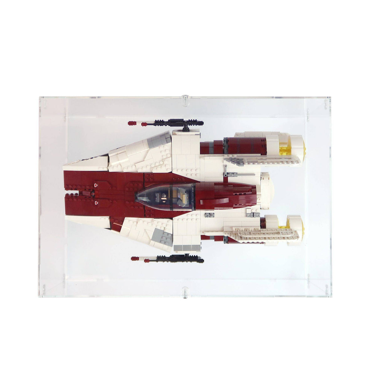 UCS A-Wing Starfighter Display Case for LEGO 75275