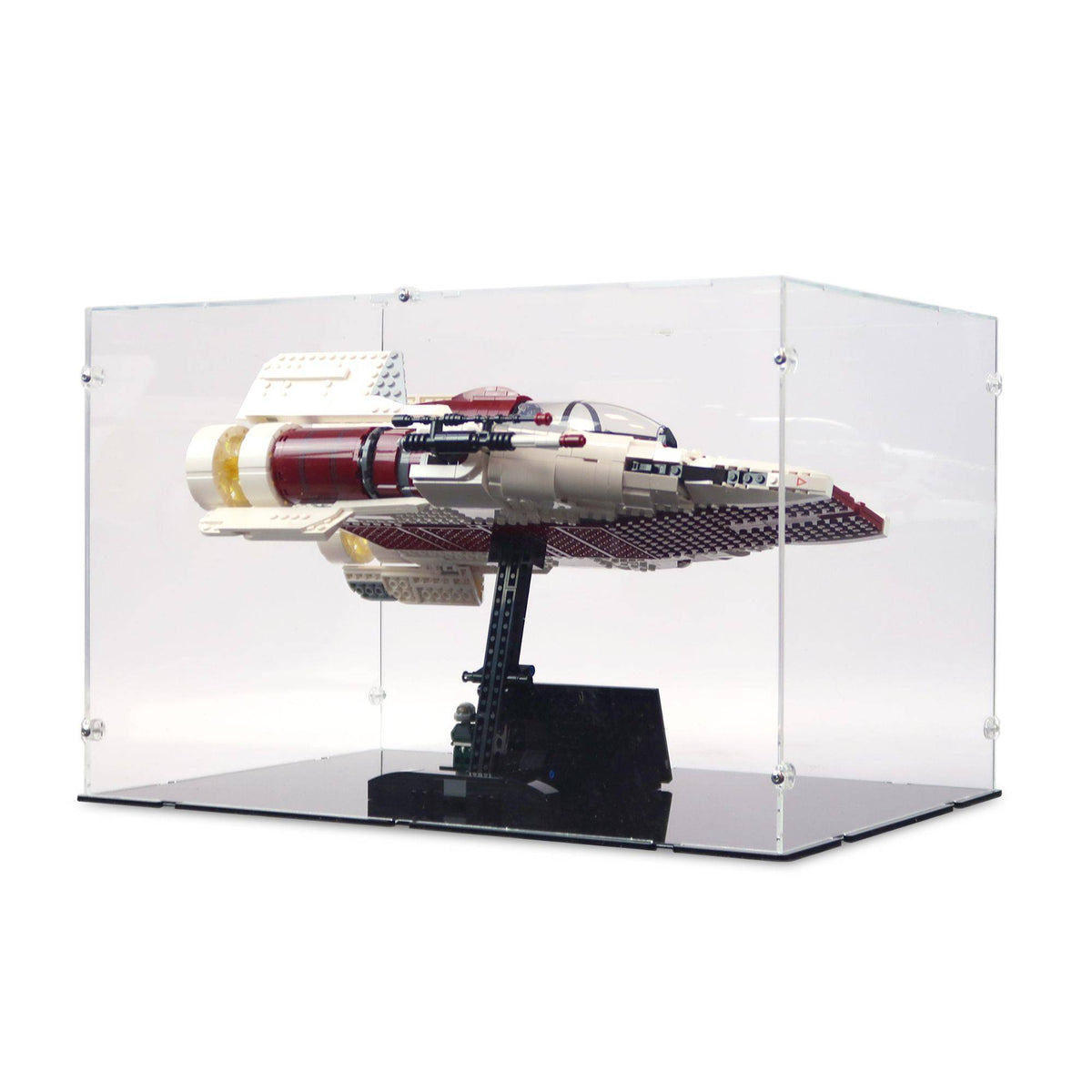 UCS A-Wing Starfighter Display Case for LEGO 75275