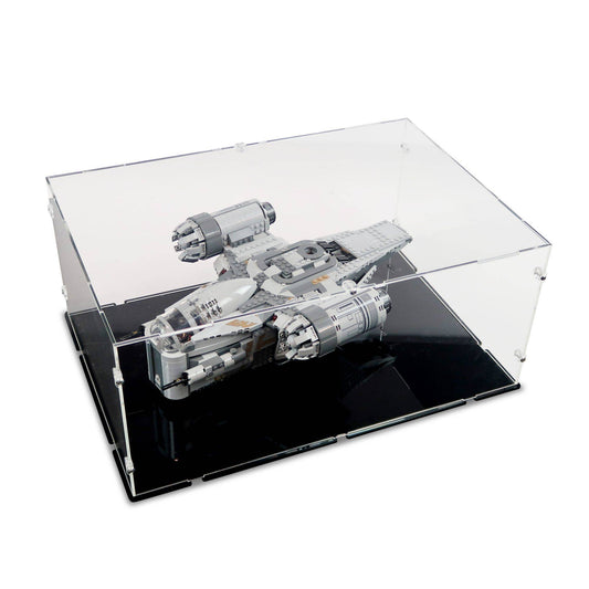 The Mandalorian Bounty Hunter Transport Display Case for LEGO 75292