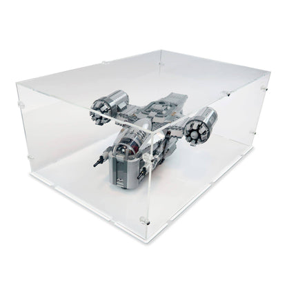 The Mandalorian Bounty Hunter Transport Display Case for LEGO 75292