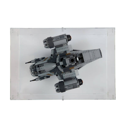 The Mandalorian Bounty Hunter Transport Display Case for LEGO 75292