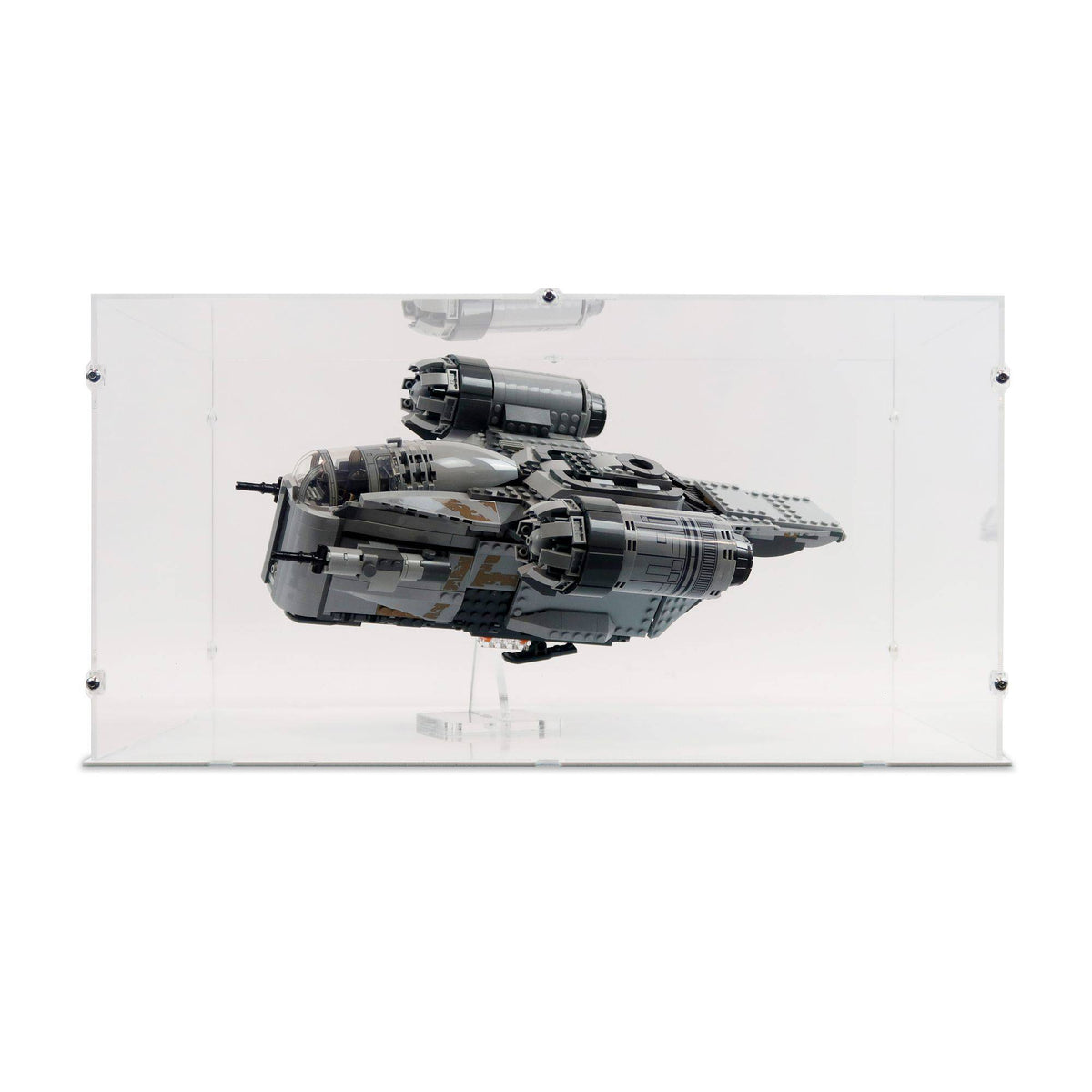 The Mandalorian Bounty Hunter Transport XL Display Case for LEGO 75292