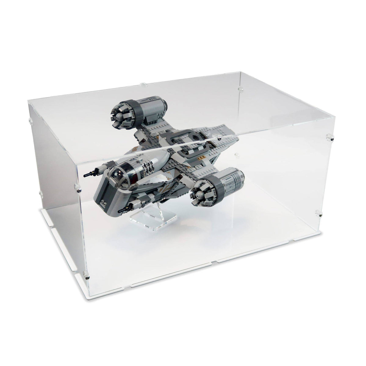 The Mandalorian Bounty Hunter Transport XL Display Case for LEGO 75292