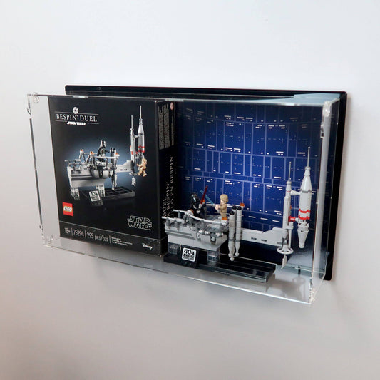 Bespin Duel Special Edition Wall Mounted Display Case for LEGO 75294